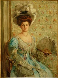 Porträt Gräfin Finkh (Eleonore von Wilke)